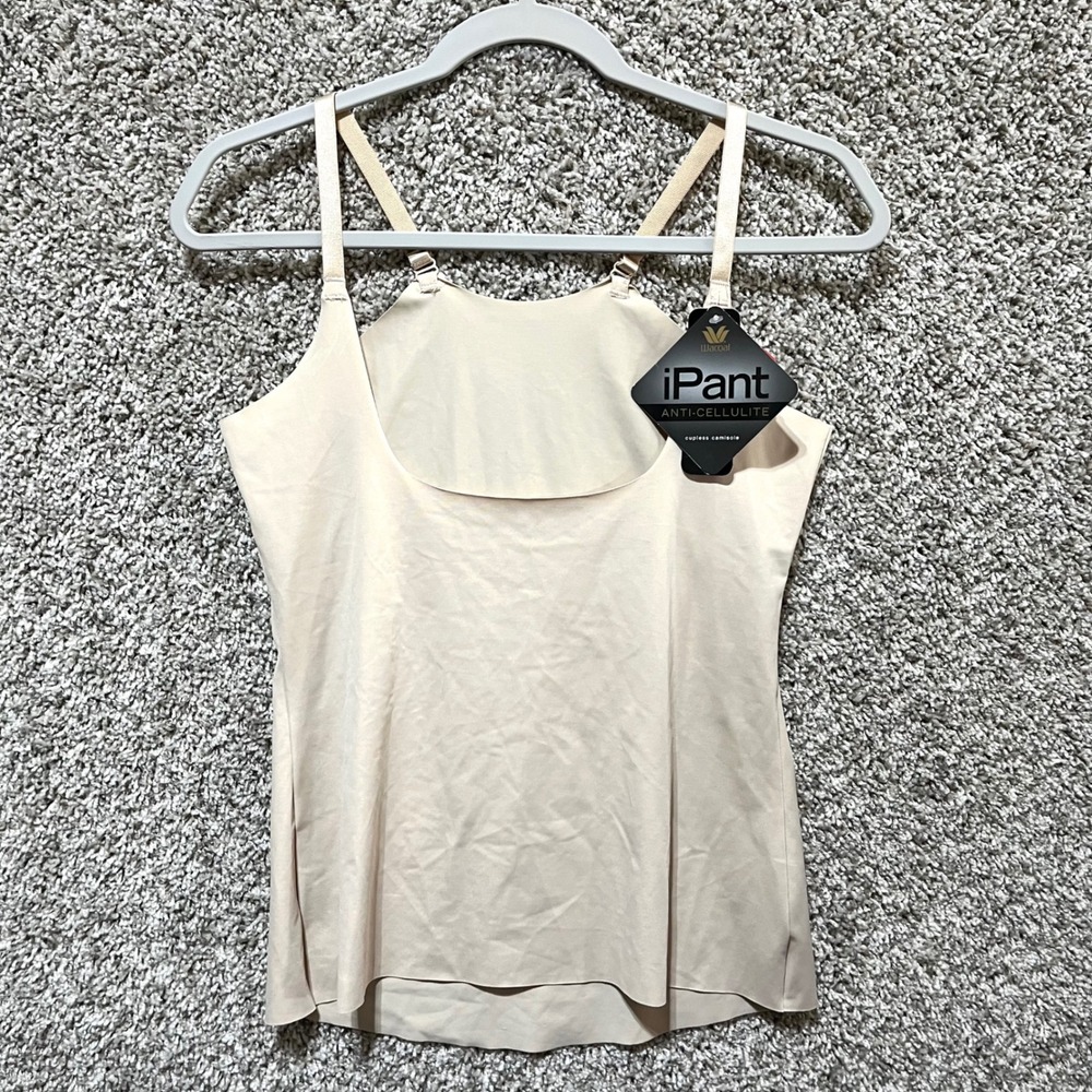 Wacoal Nude iPant Anti-Cellulite Cupless Camisole in Size XL NEW